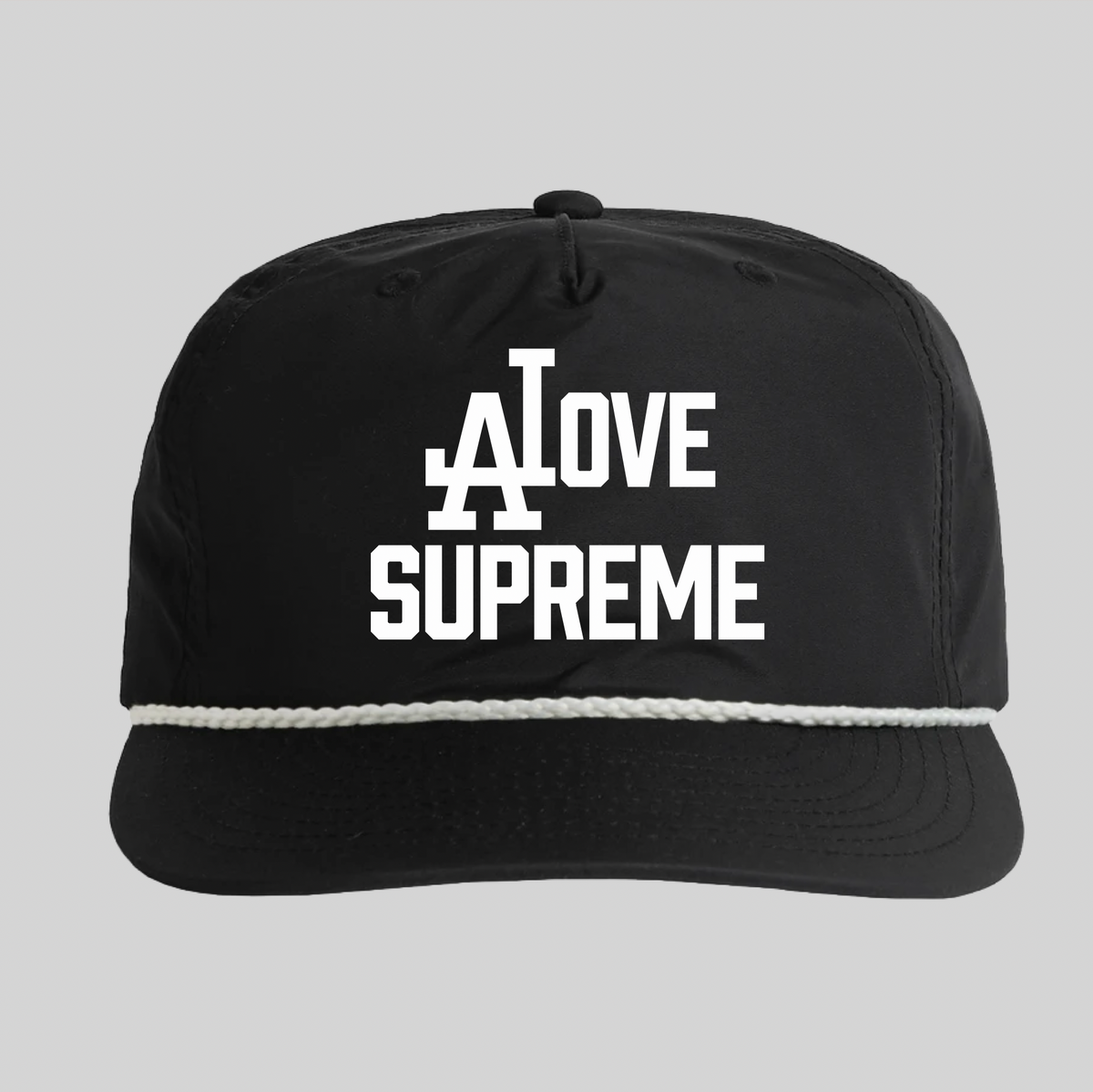 A Love Supreme_Surf Rope Cap Black