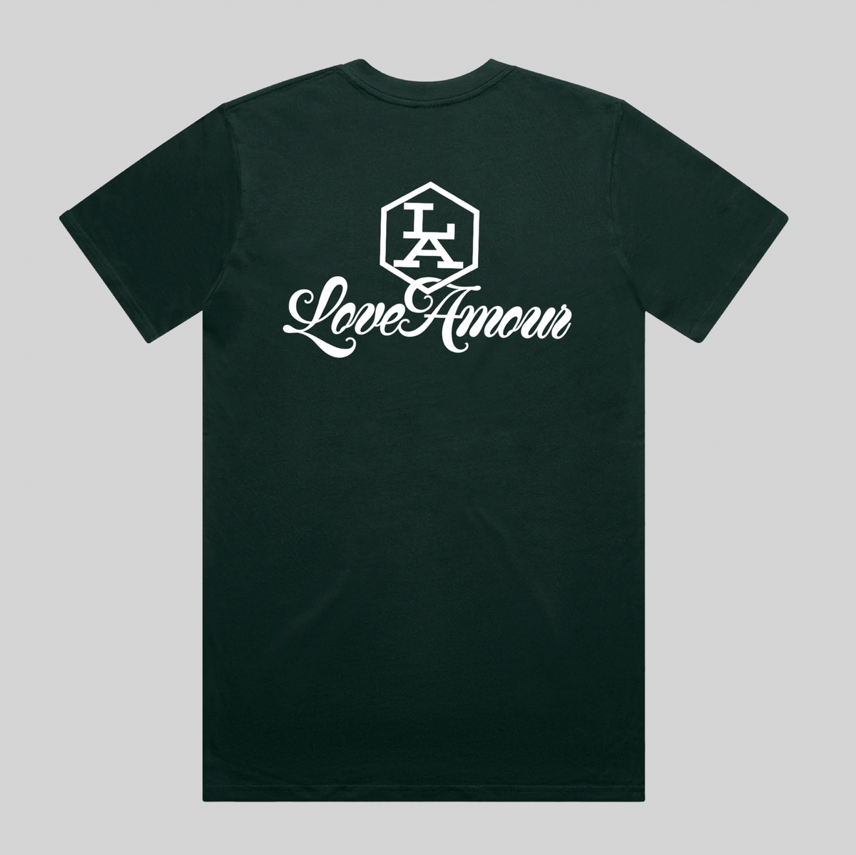 LOVE AMOURš¤LA _ Pine Green Tee