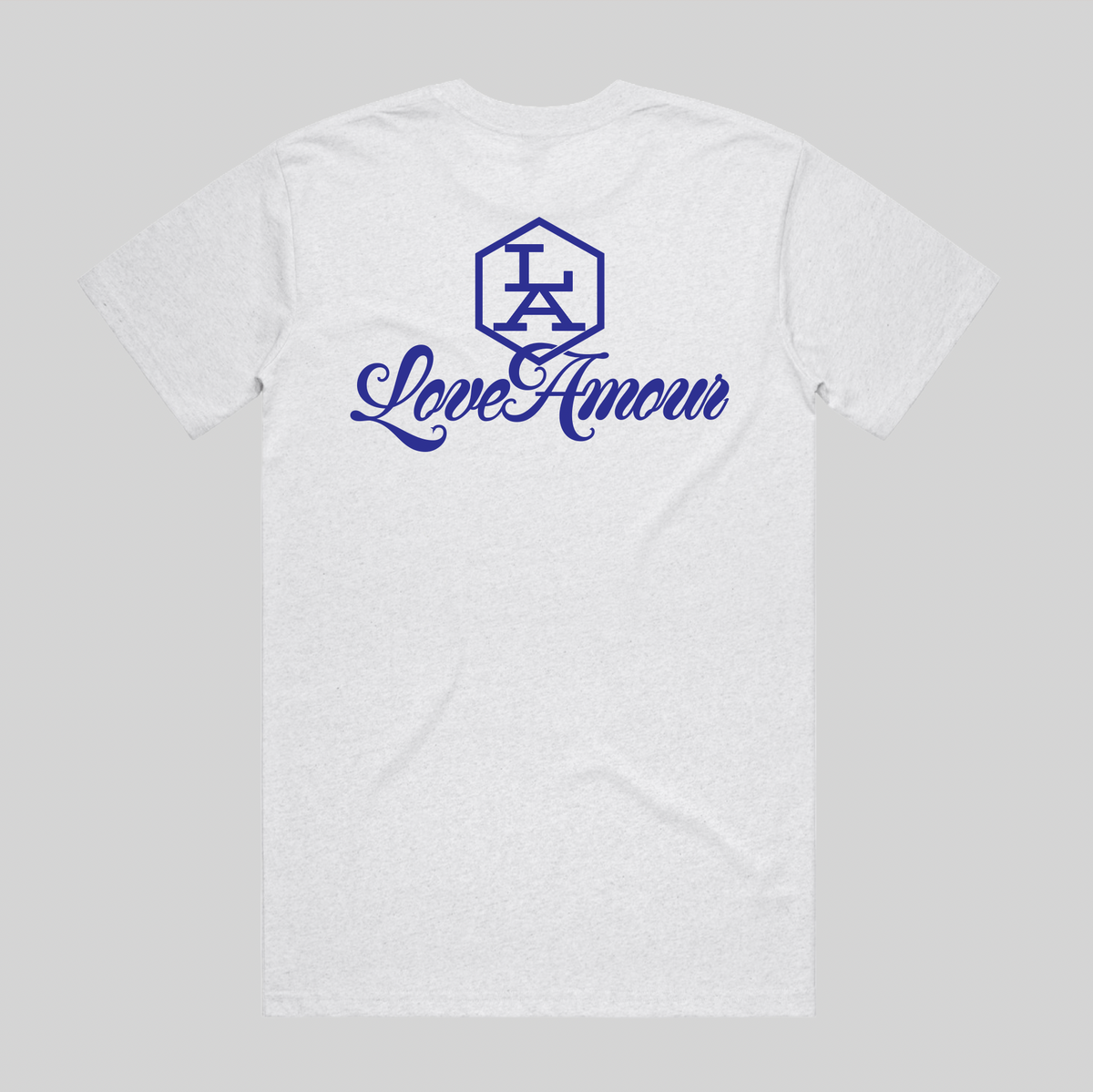 LOVE AMOURšLA _ White Heather Tee