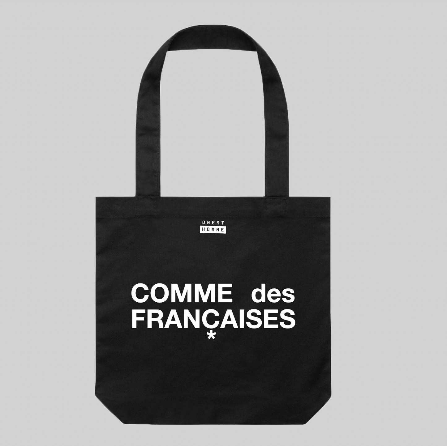 COMME des FRANÇAISES_ Black Carrie Tote