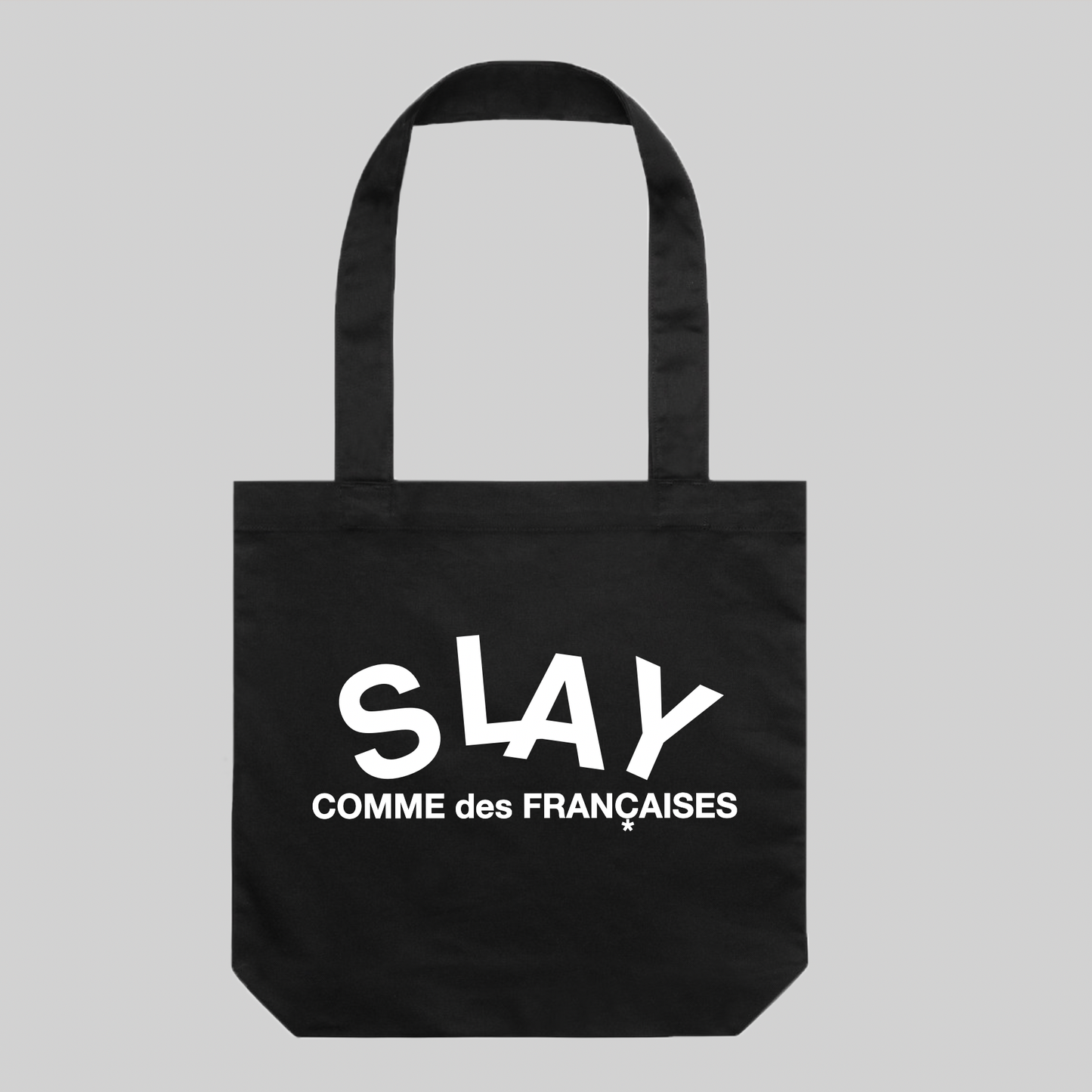 COMME des FRANÇAISES_ Black Carrie Tote