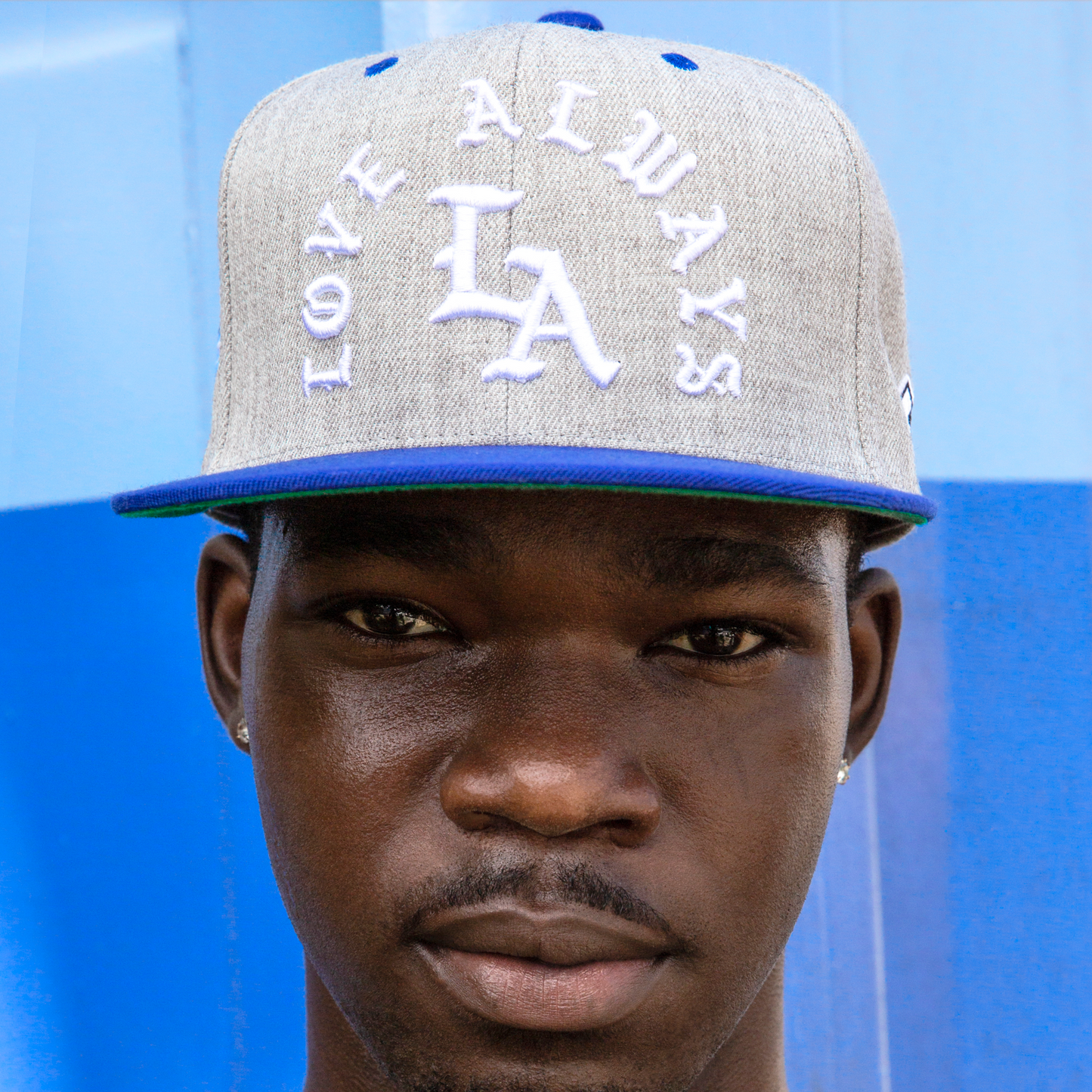 L A • ARC ANGEL_Heather/Royal Snapback Cap
