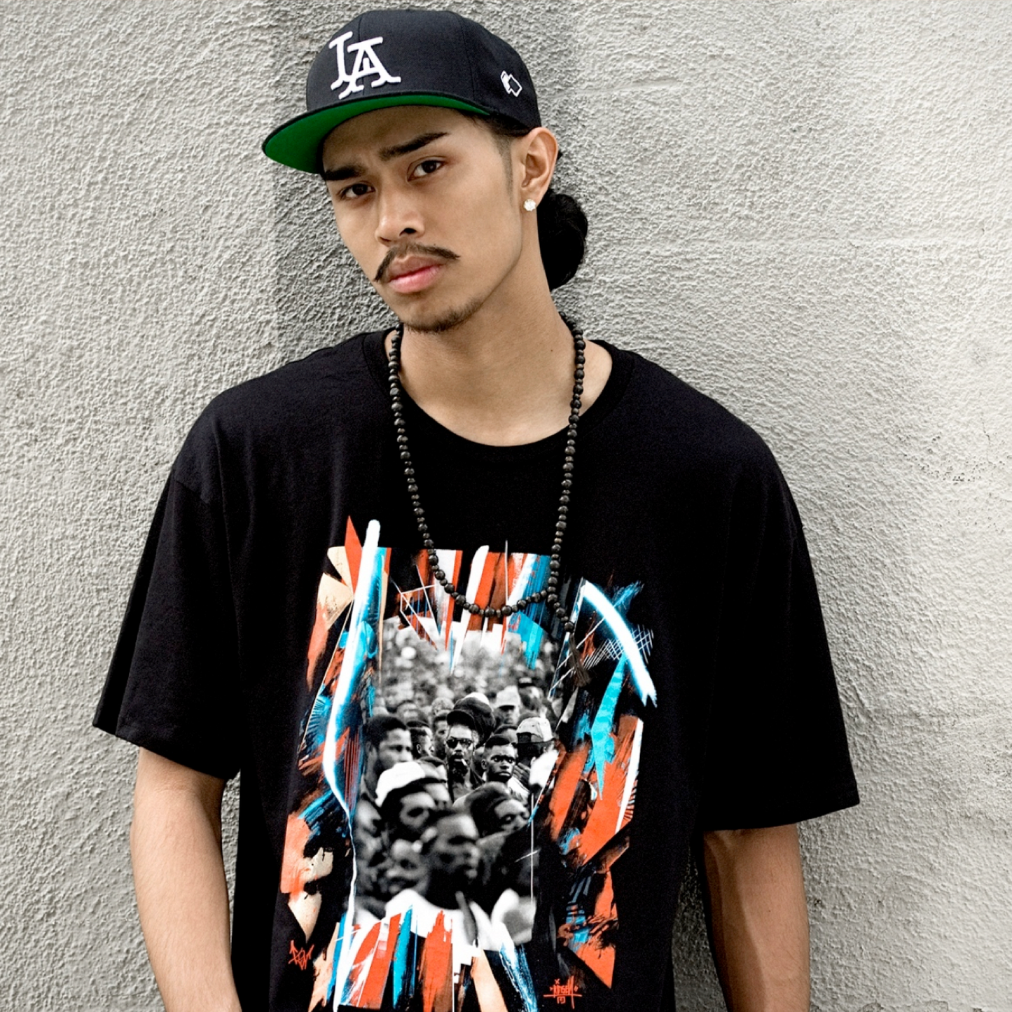 X2N x KINSEY x OH_Black Long Body Tee