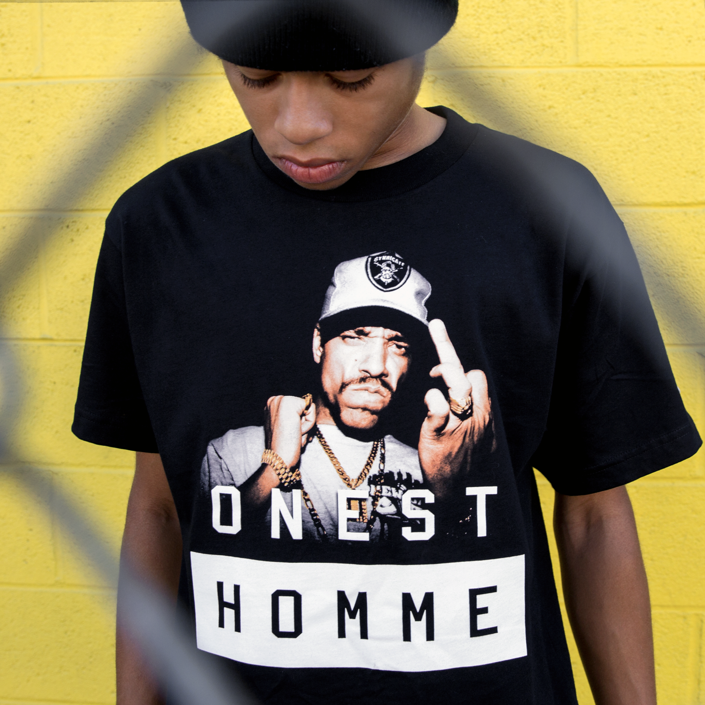 ICE-T x ONEST HOMME_Black Tee