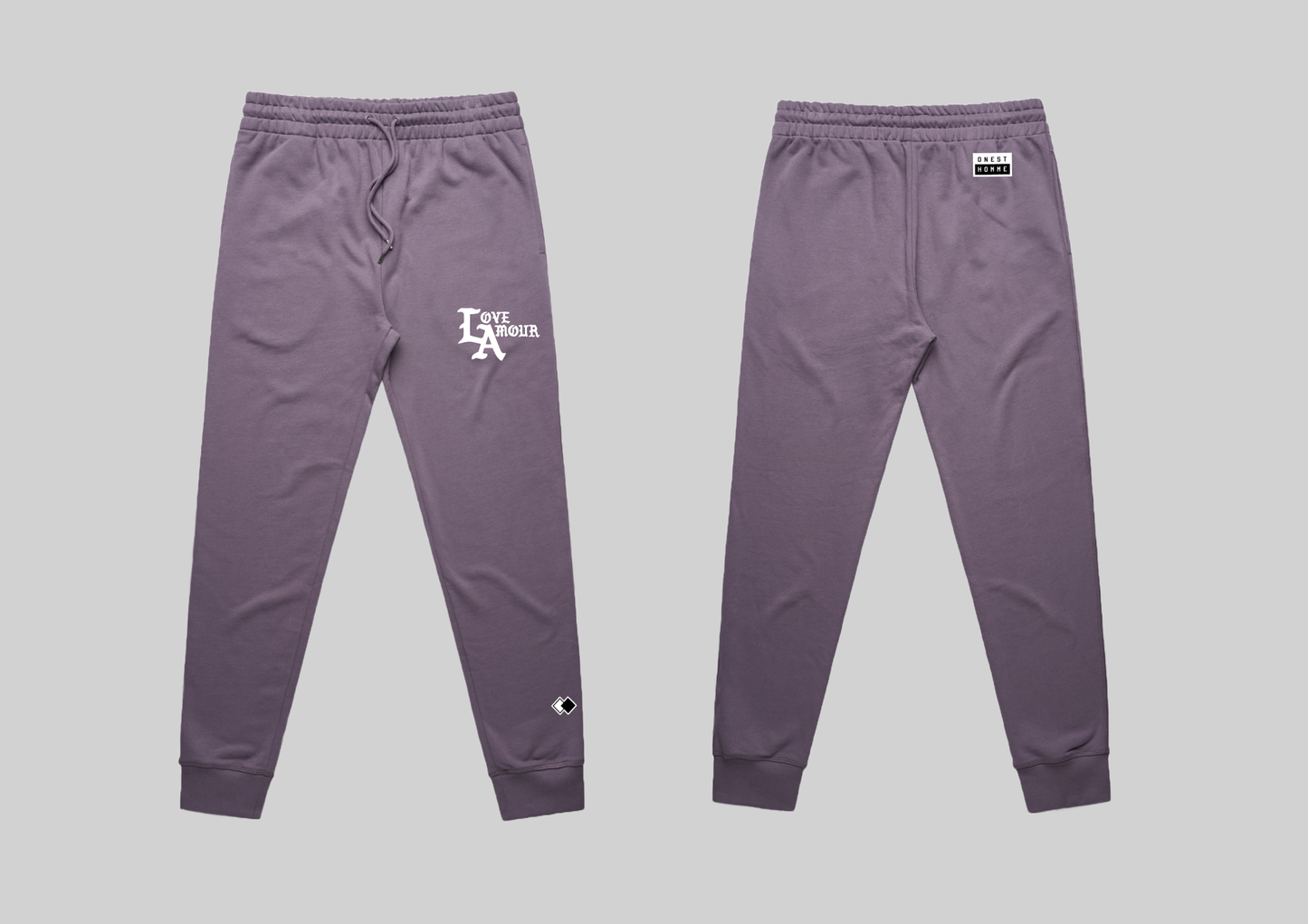 LA • LOVE AMOUR_Mauve French Terry Sweatpants