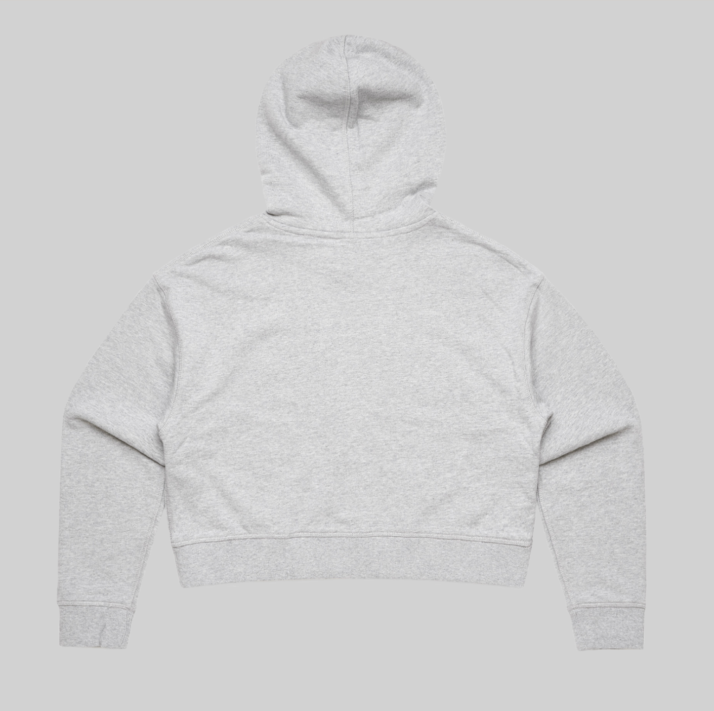 LA • LOVE AMOUR_Athletic Heather Crop Hoodie