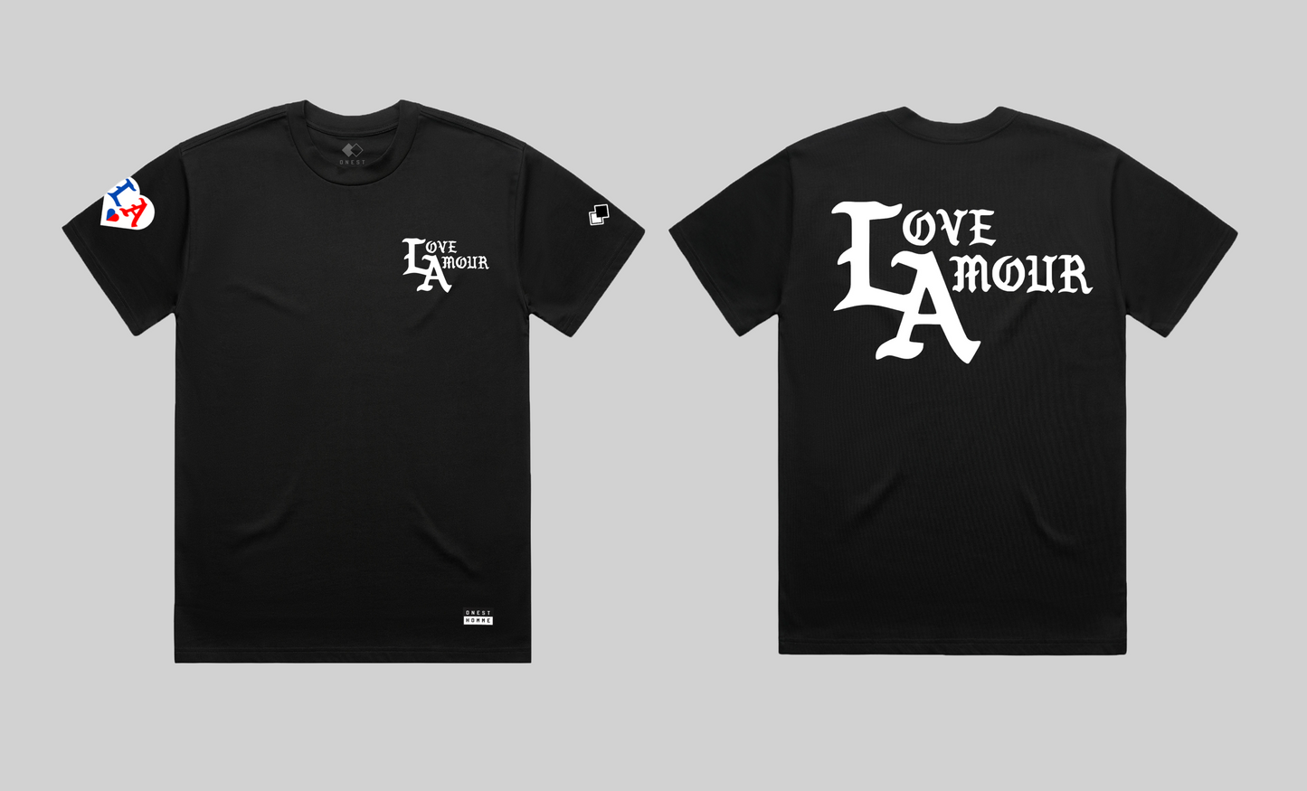 LA • LOVE AMOUR _Black Tee