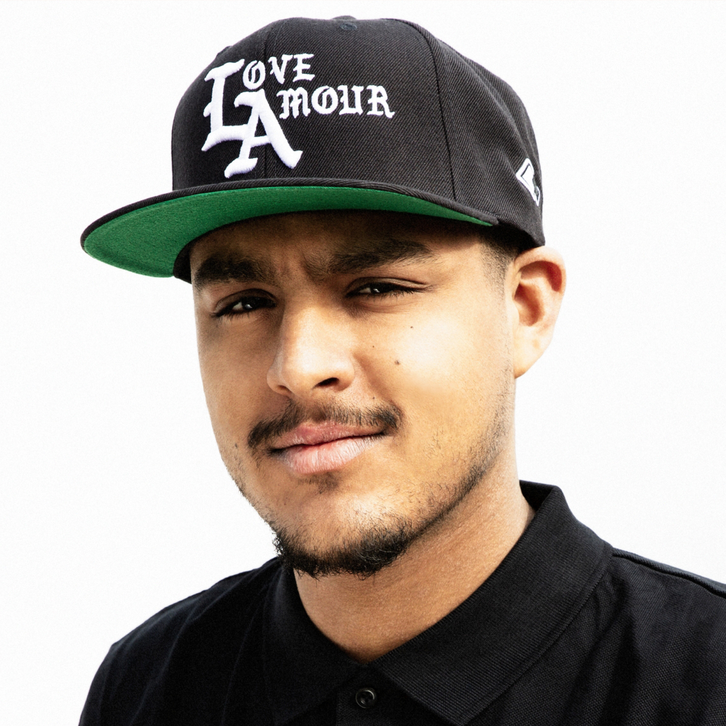 LA • LOVE AMOUR_Black Snapback Cap