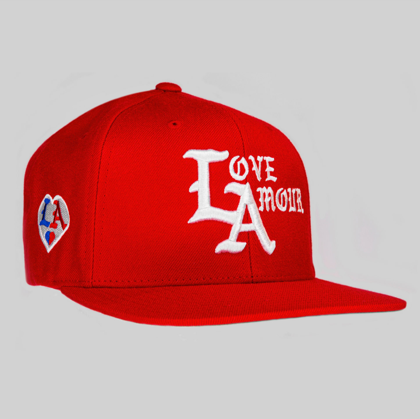 LA • LOVE AMOUR_Red Snapback Cap