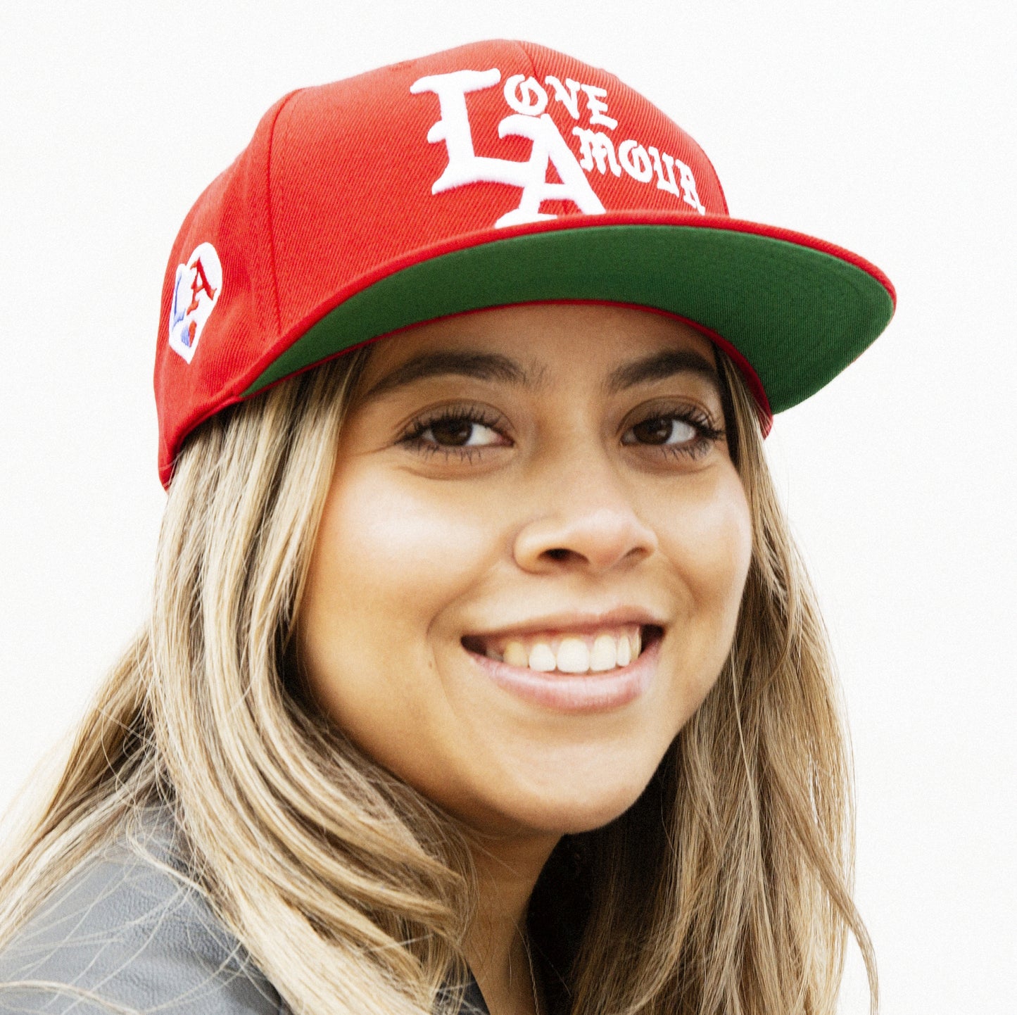 LA • LOVE AMOUR_Red Snapback Cap