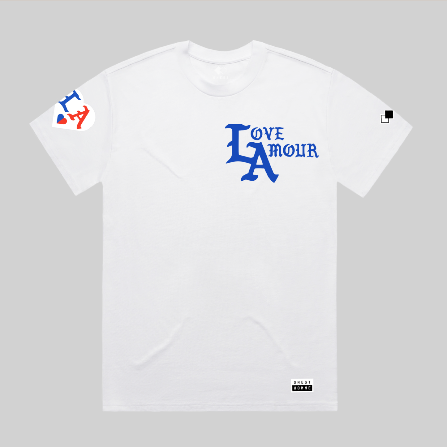LA • LOVE AMOUR • LA_White Heavy Tee