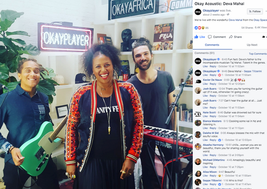 DEVA MAHAL loves "VANITY FEAR" Tee