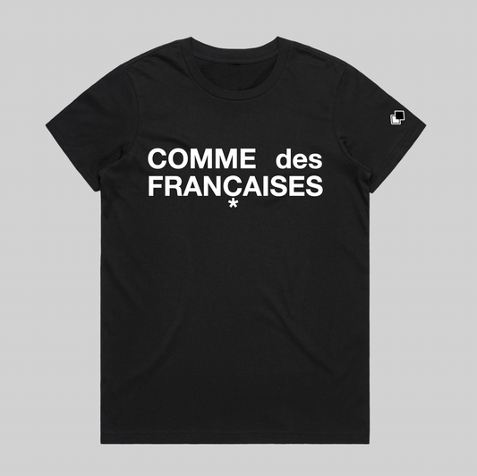 COMME des FRANÇAISES_ Black Maple Tee