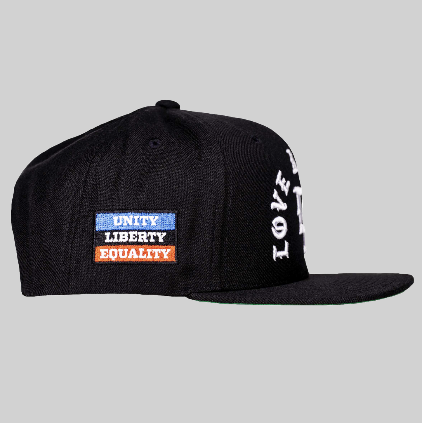 L A • ARC ANGEL_Black Snapback Cap