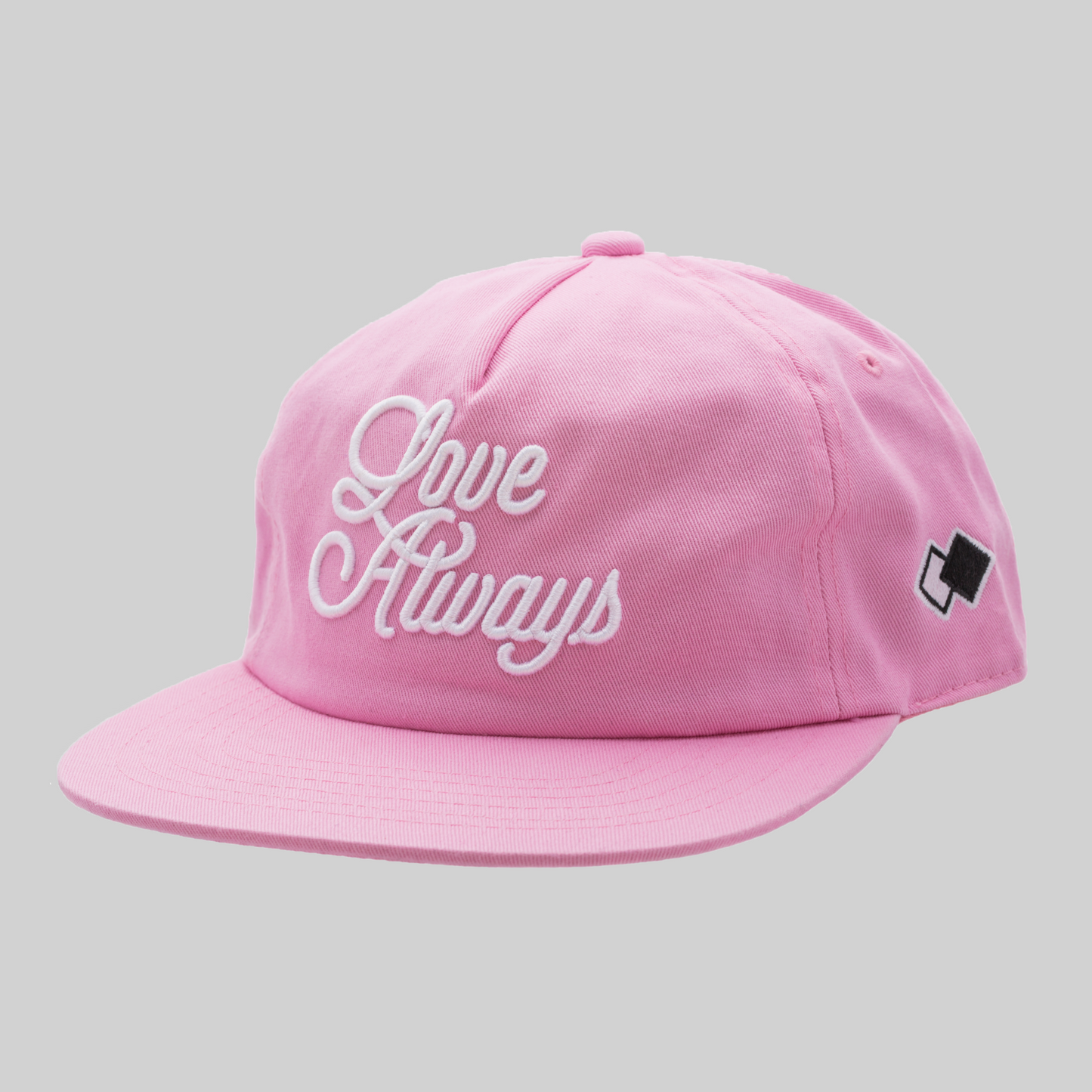 LOVE ALWAYS_ Flamingo Pink Cap