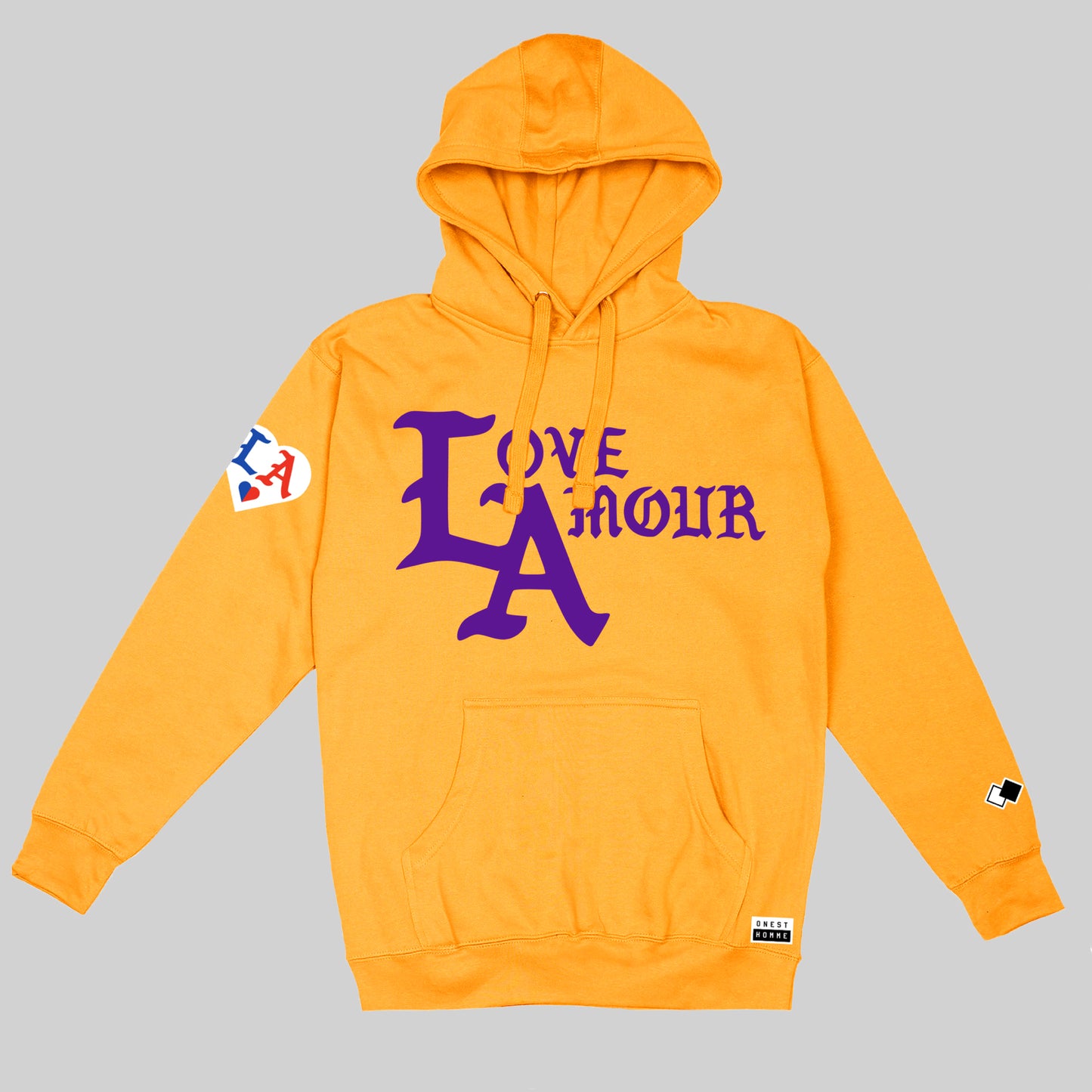 LOVE AMOUR • LA_Team Gold Fleece Hoodie
