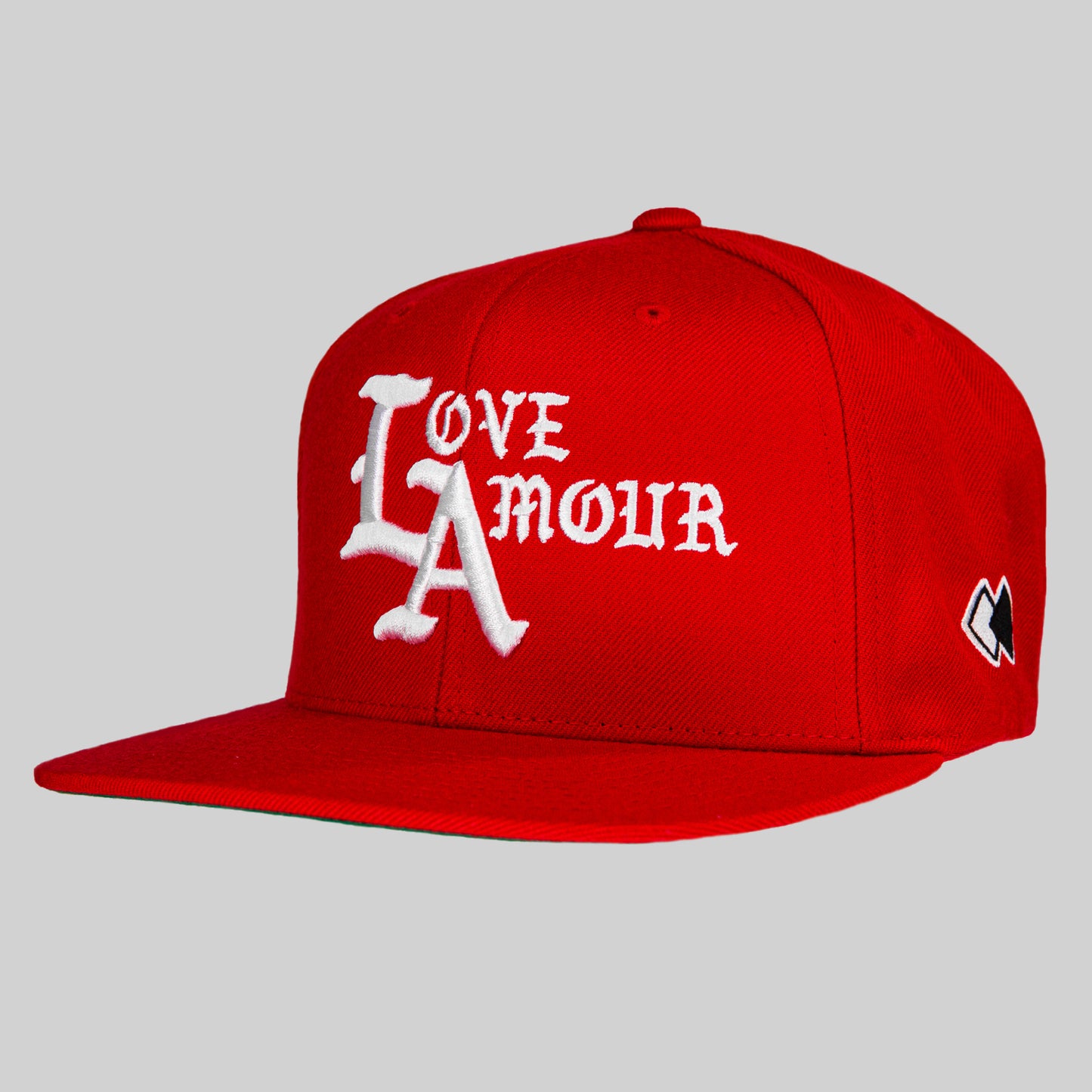 LOVE AMOUR • LA_Red Snapback Cap